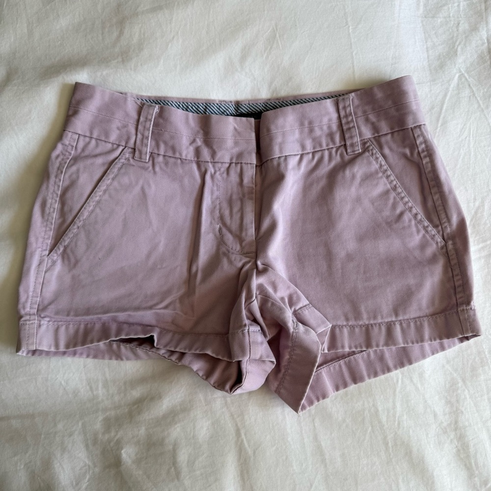 J.Crew Chino Shorts Purple Size 00